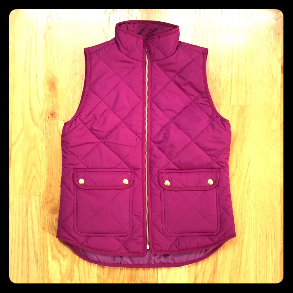 NWT J Crew Factory Quilted Vest XS